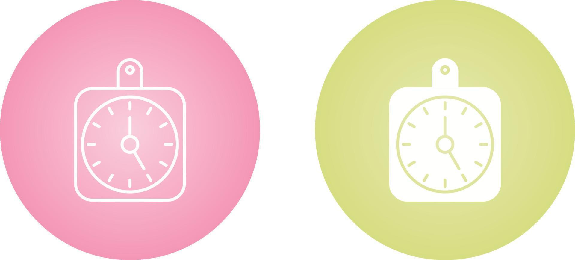 Wall clock Vector Icon