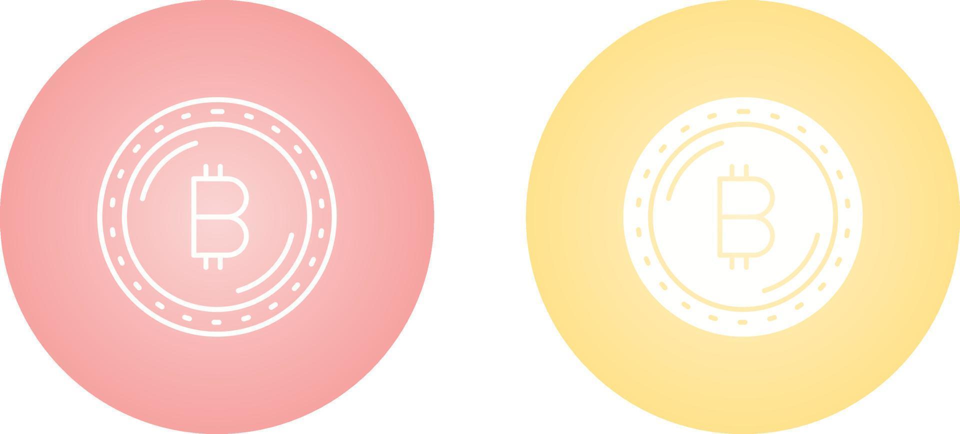 Bitcoin Currency Vector Icon