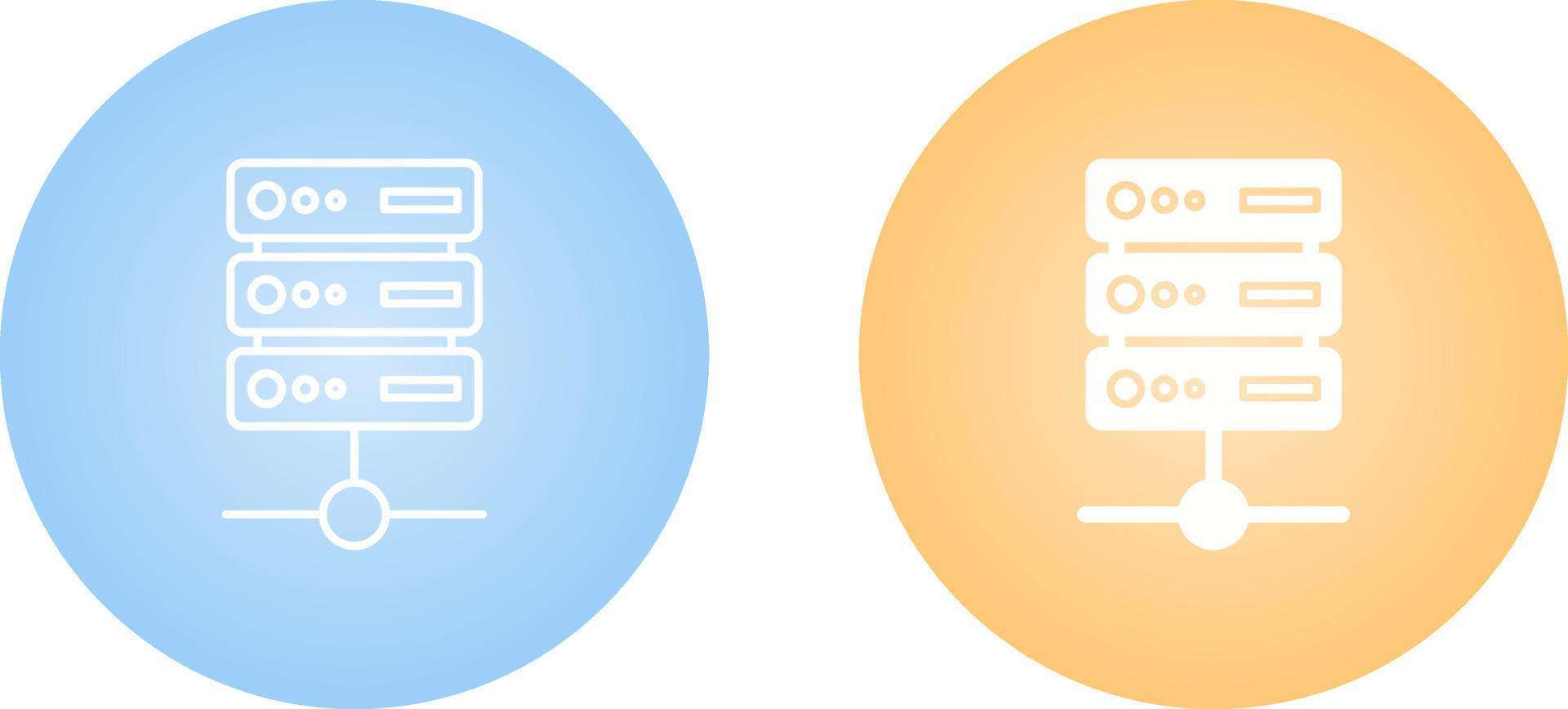 Data Center Vector Icon