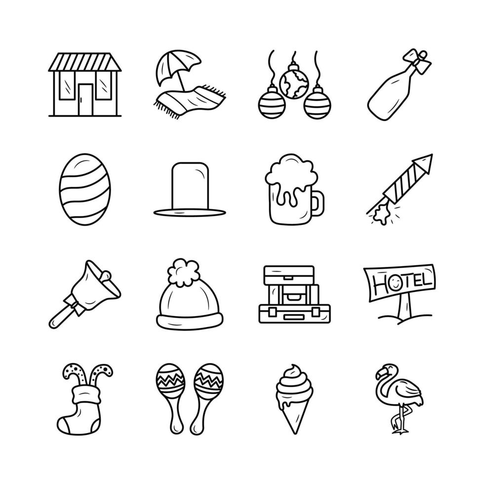 Holiday vector Outline Icon Design illustration. gamification Symbol on White background EPS 10 File set 6