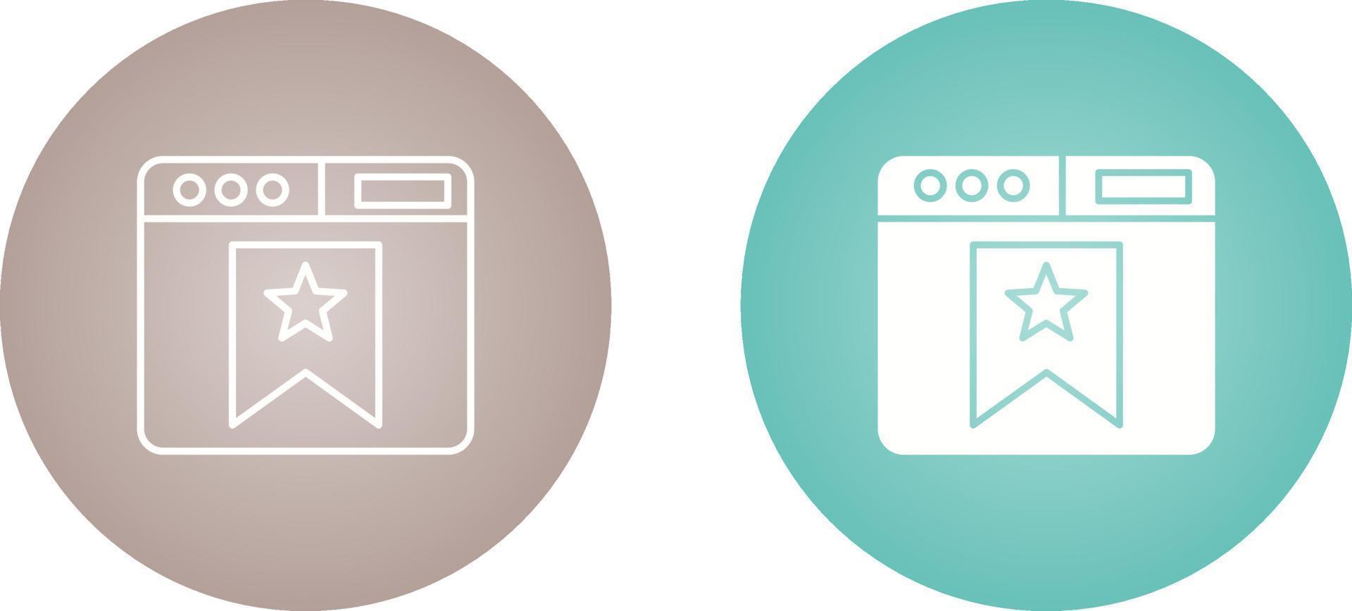 Bookmark Vector Icon