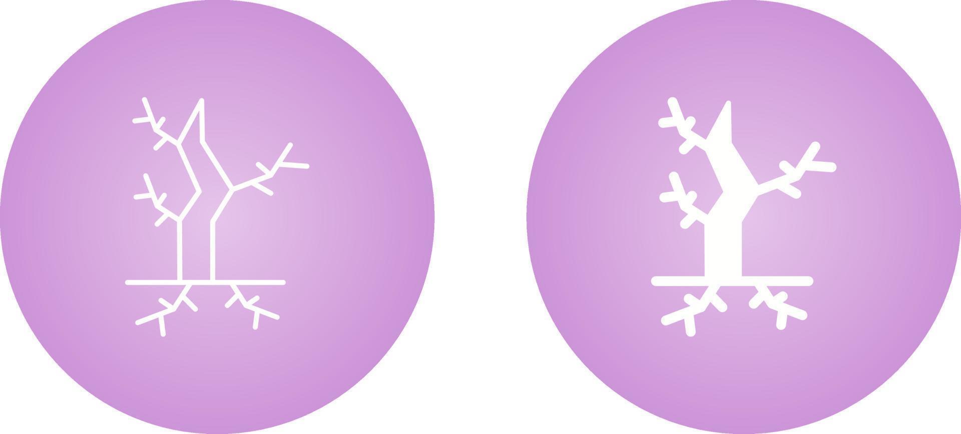 Dead Tree Vector Icon