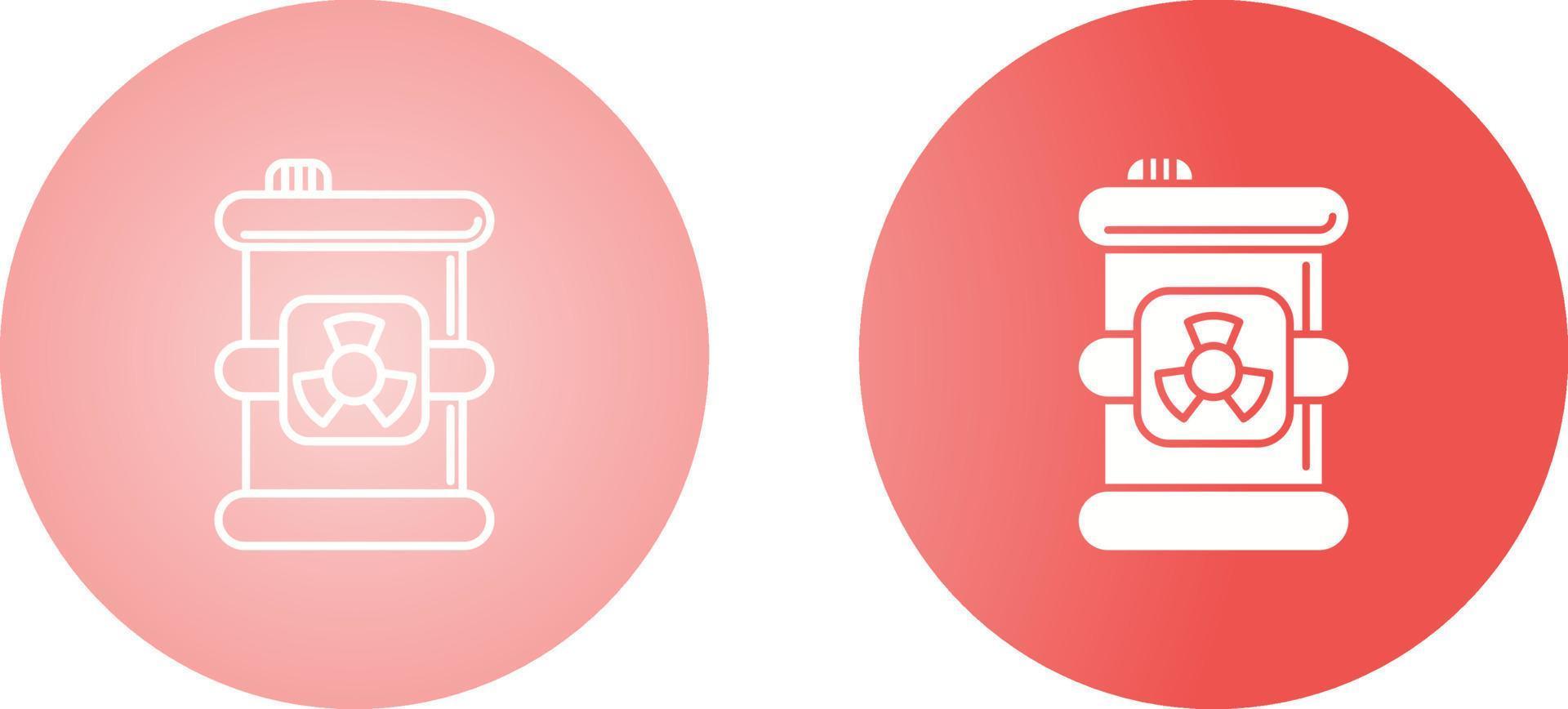 Toxic Waste Vector Icon