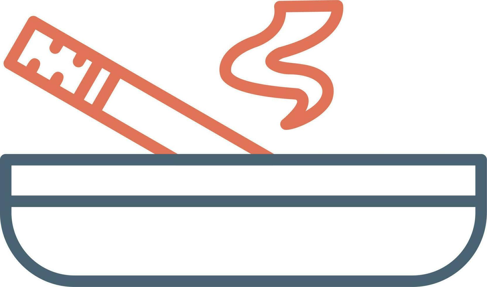 Ashtray Vector Icon