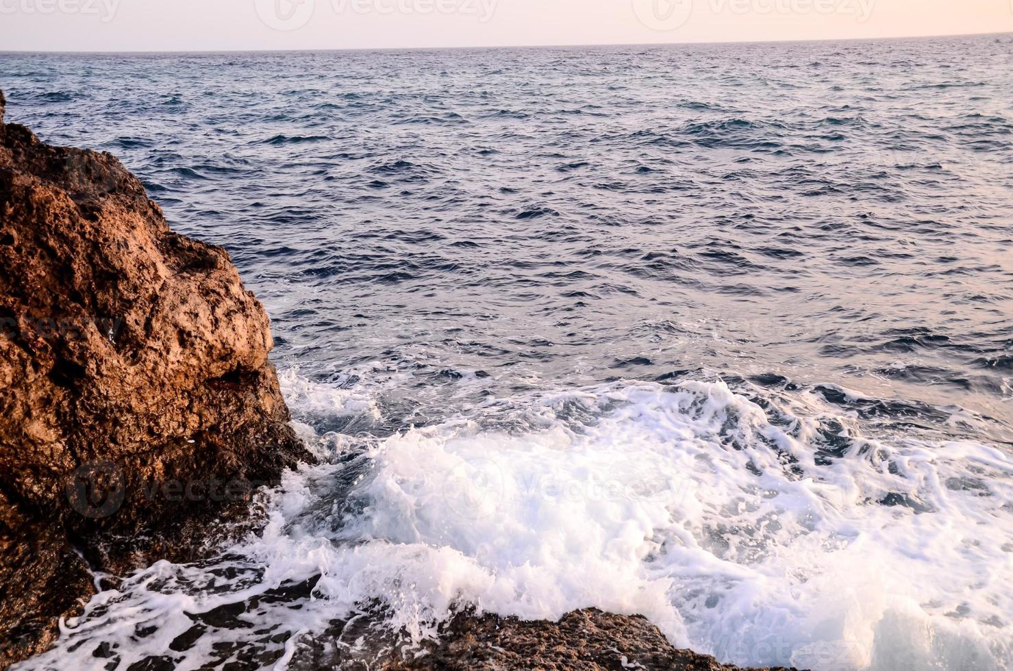 Scenic coastal view photo