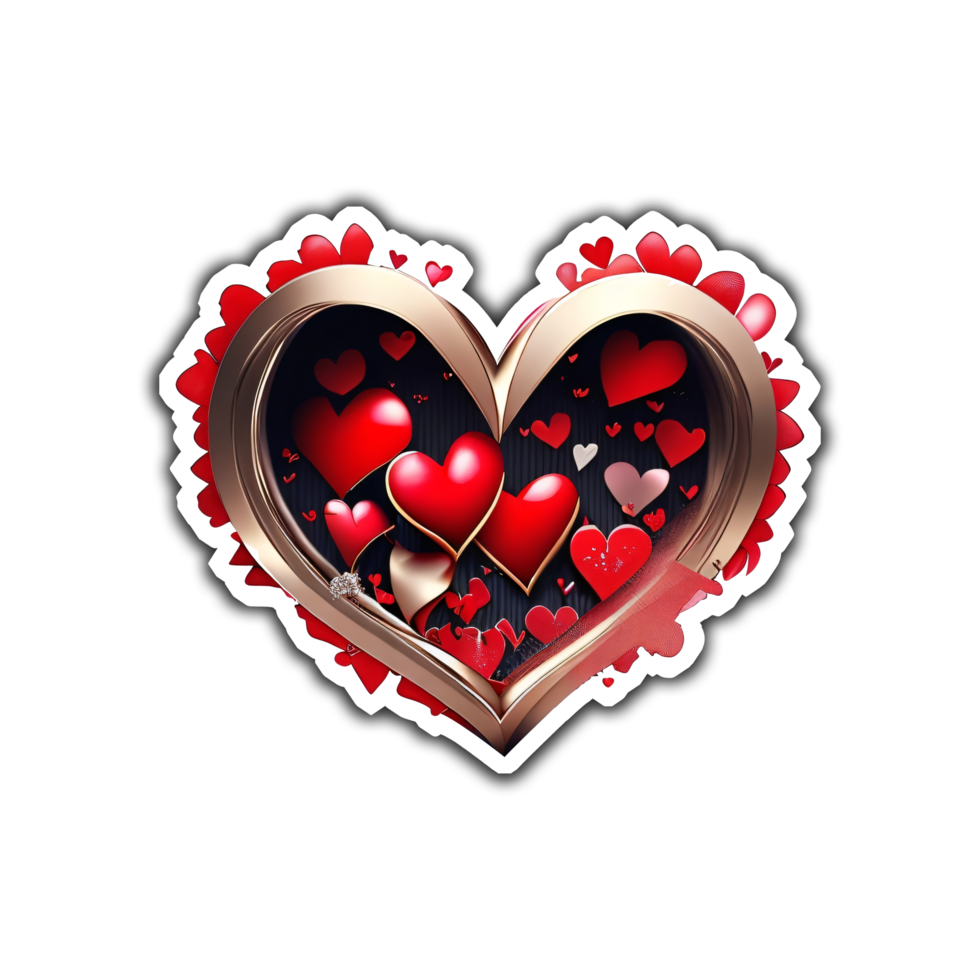 3d corazón forma png