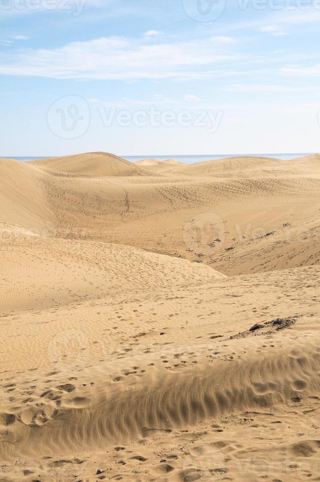 Scenic desert landscape photo