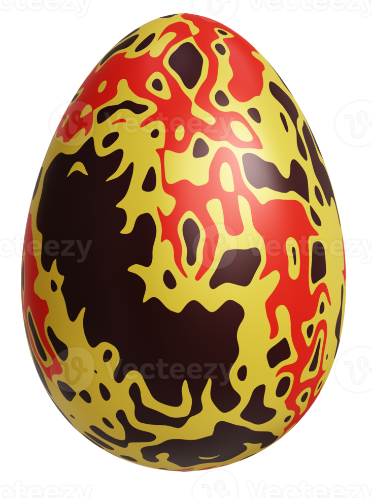 golden Ostern ei.ostern Ei Muster .Ostern Ei Design 3d png