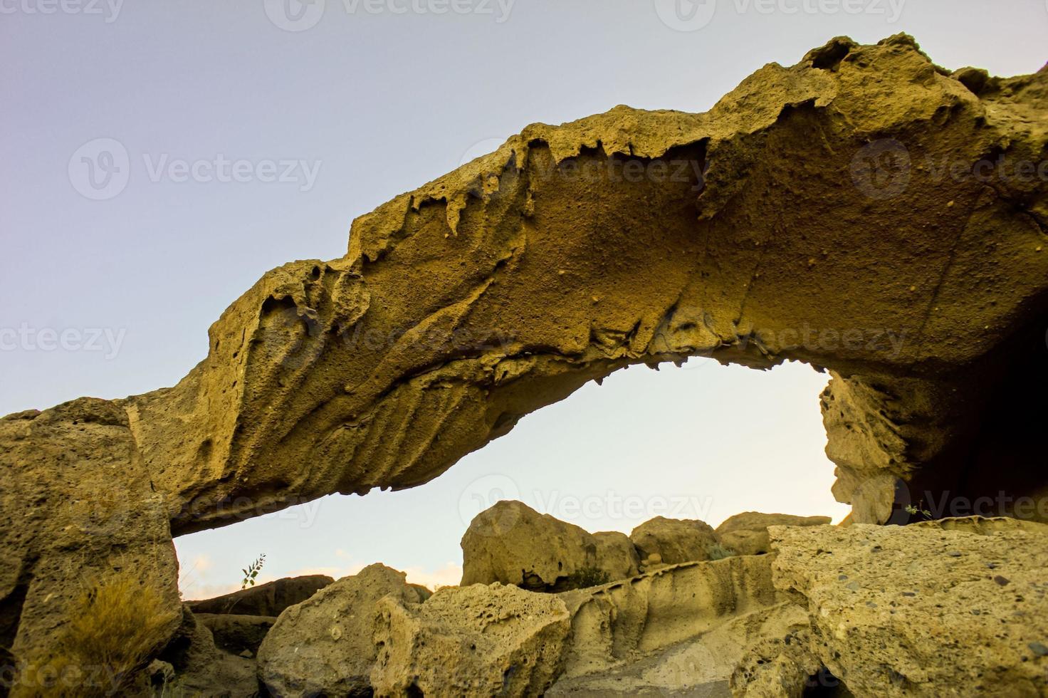 Natural rock arch photo