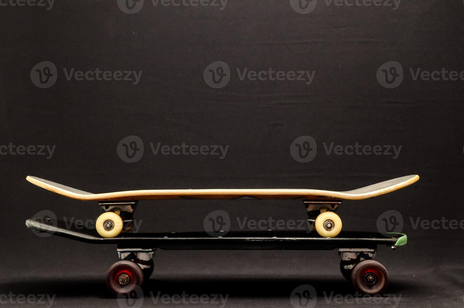 Skateboard close up photo