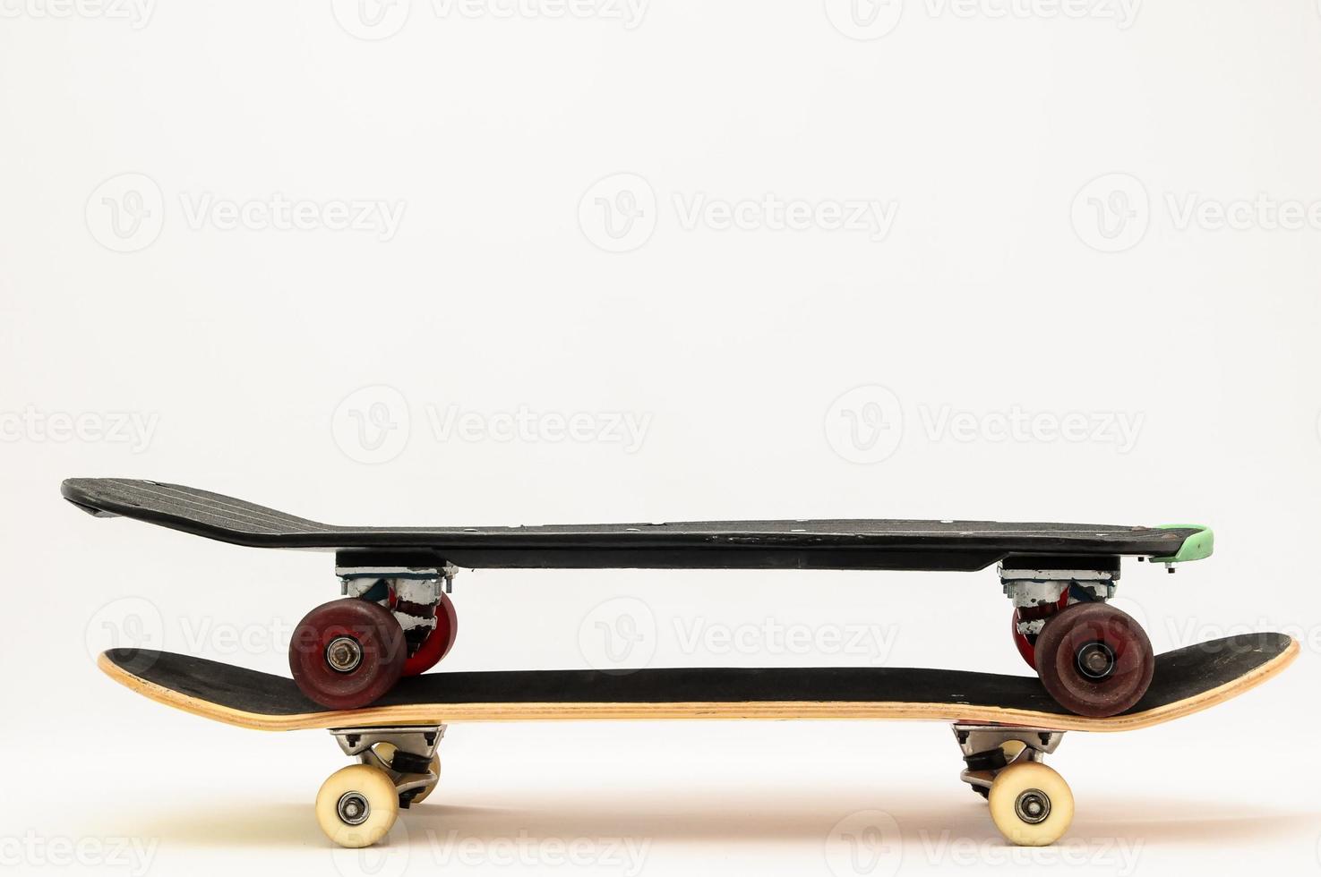 Skateboard close up photo