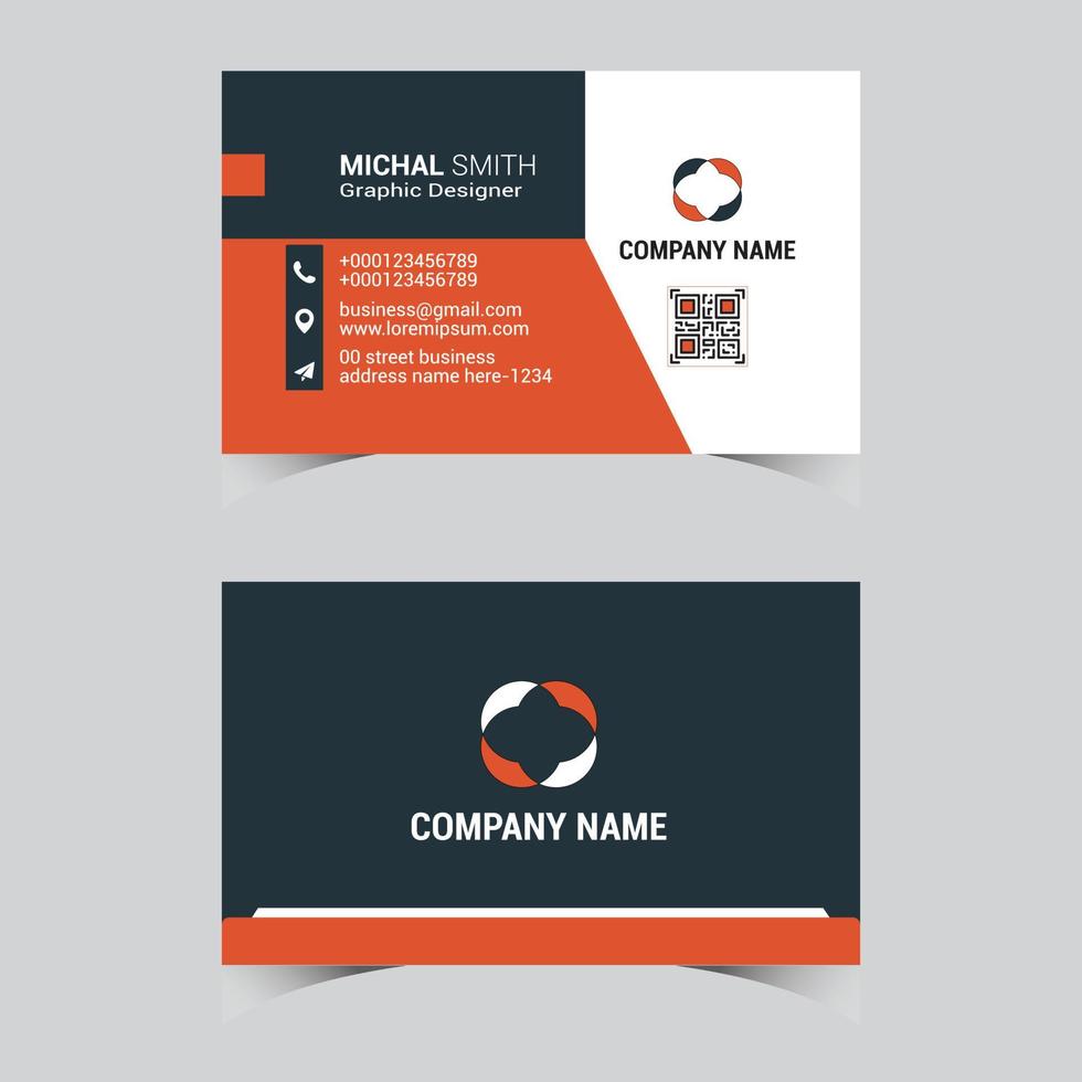 Creative Business Card Design vector