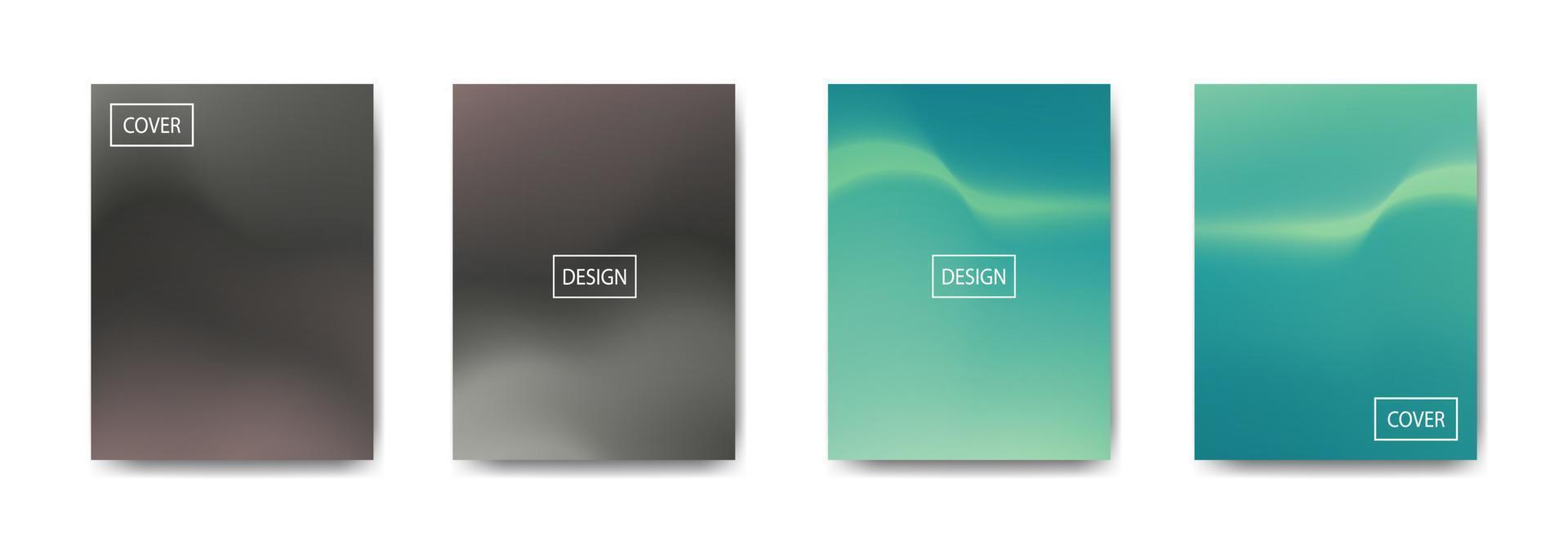 set of abstract background with beautiful gradation color, colorful background for poster flyer banner backdrop.vertical banner.cool fluid background vector illustration