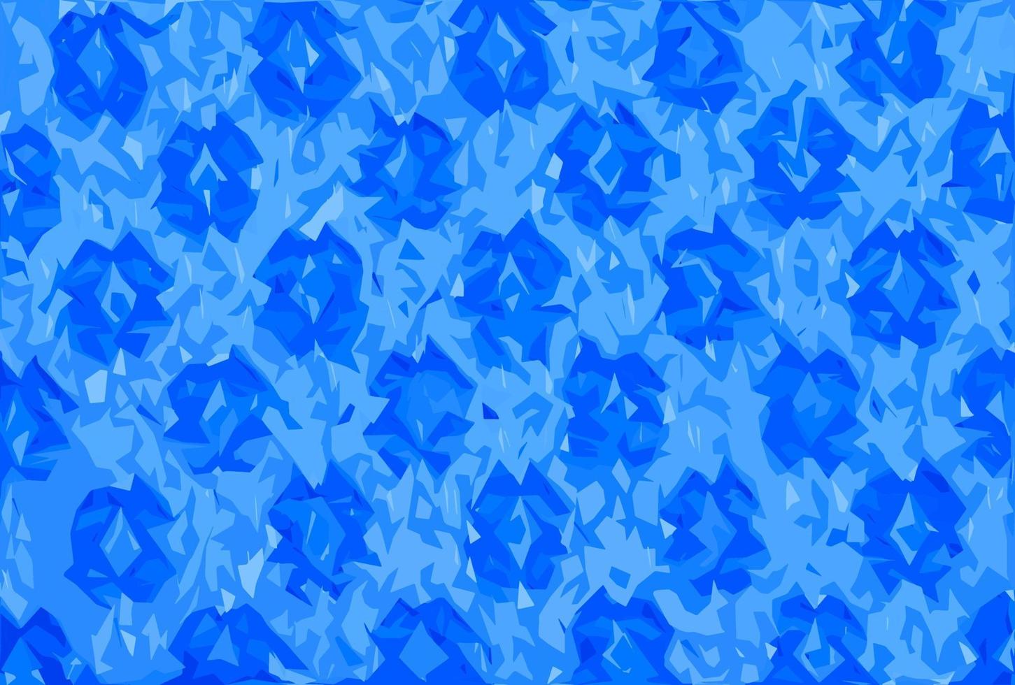 Vector illustration of a fragment of the texture of a blue and white tablecloth made in the 1960s in Ukraine. Traditional national ornament.