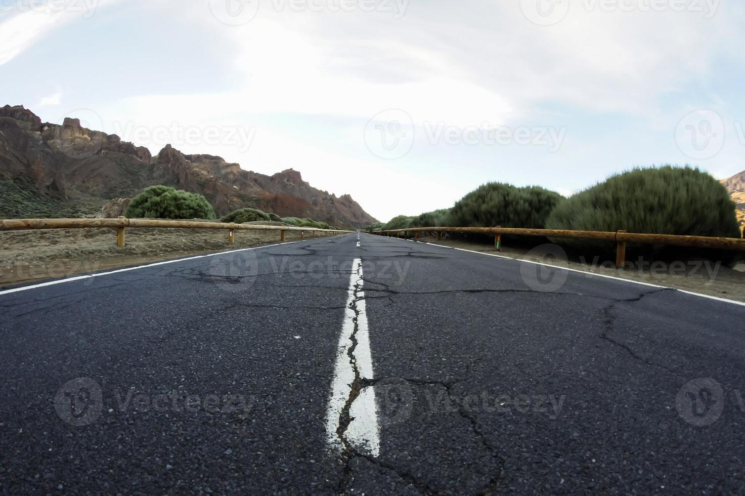 Road in the countryside photo