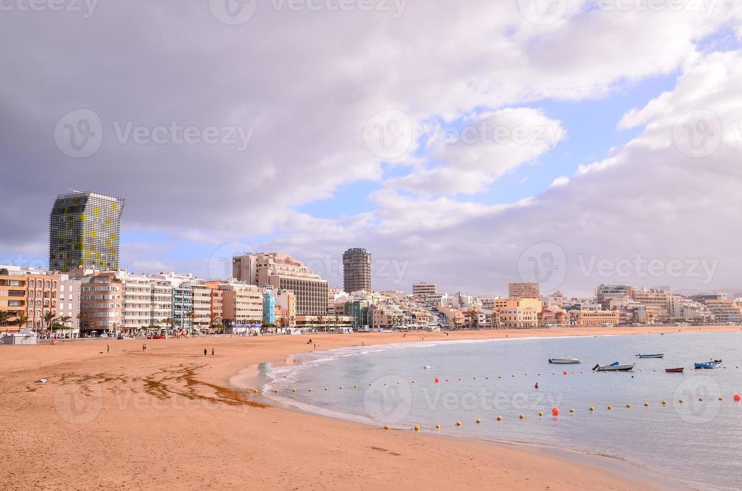 Scenic coastal view photo