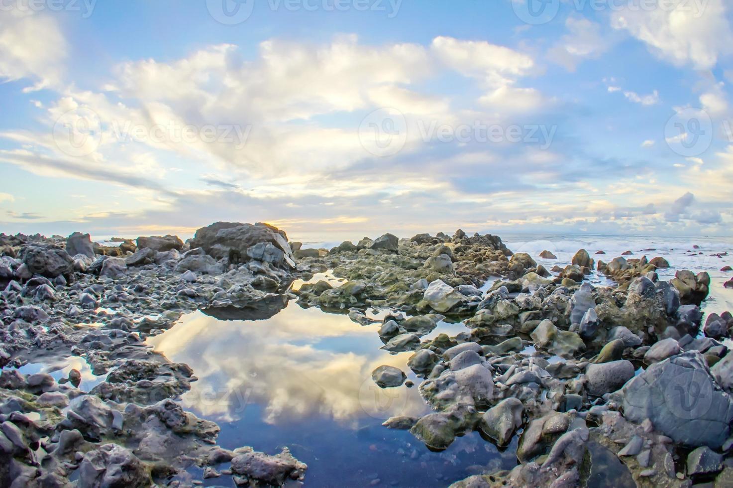 Scenic coastal view photo