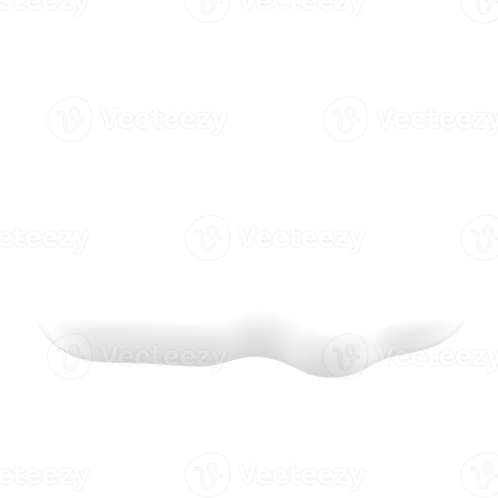 3D clouds for internet and marketing. Object on a transparent background png