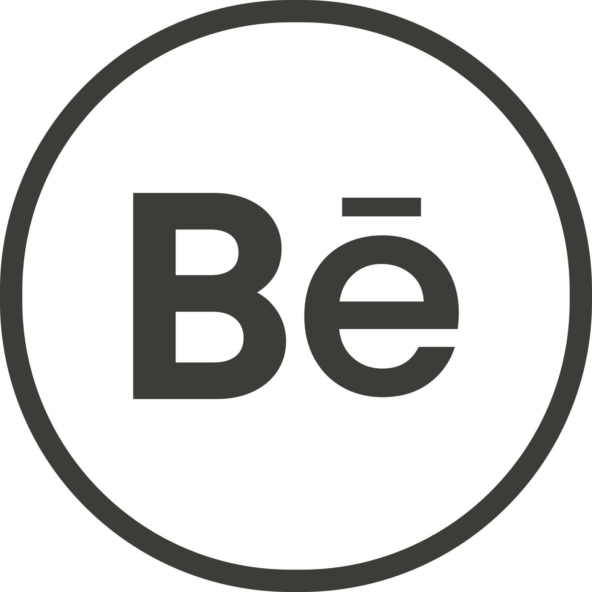 Behance Logo Icon 22227305 PNG