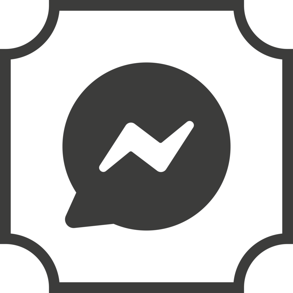 Mensajero logo icono png