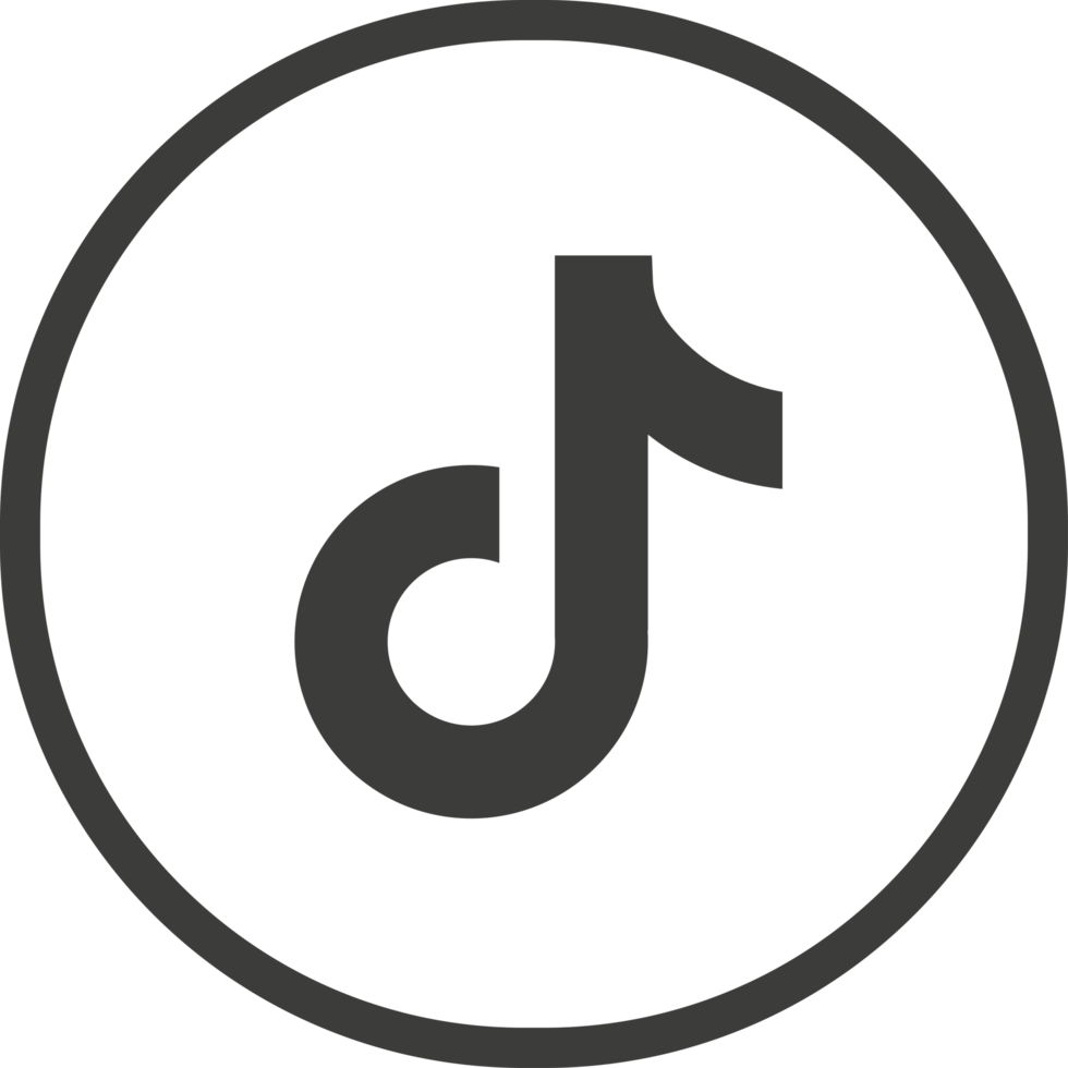 Tik Tok logo icono 22227329 PNG