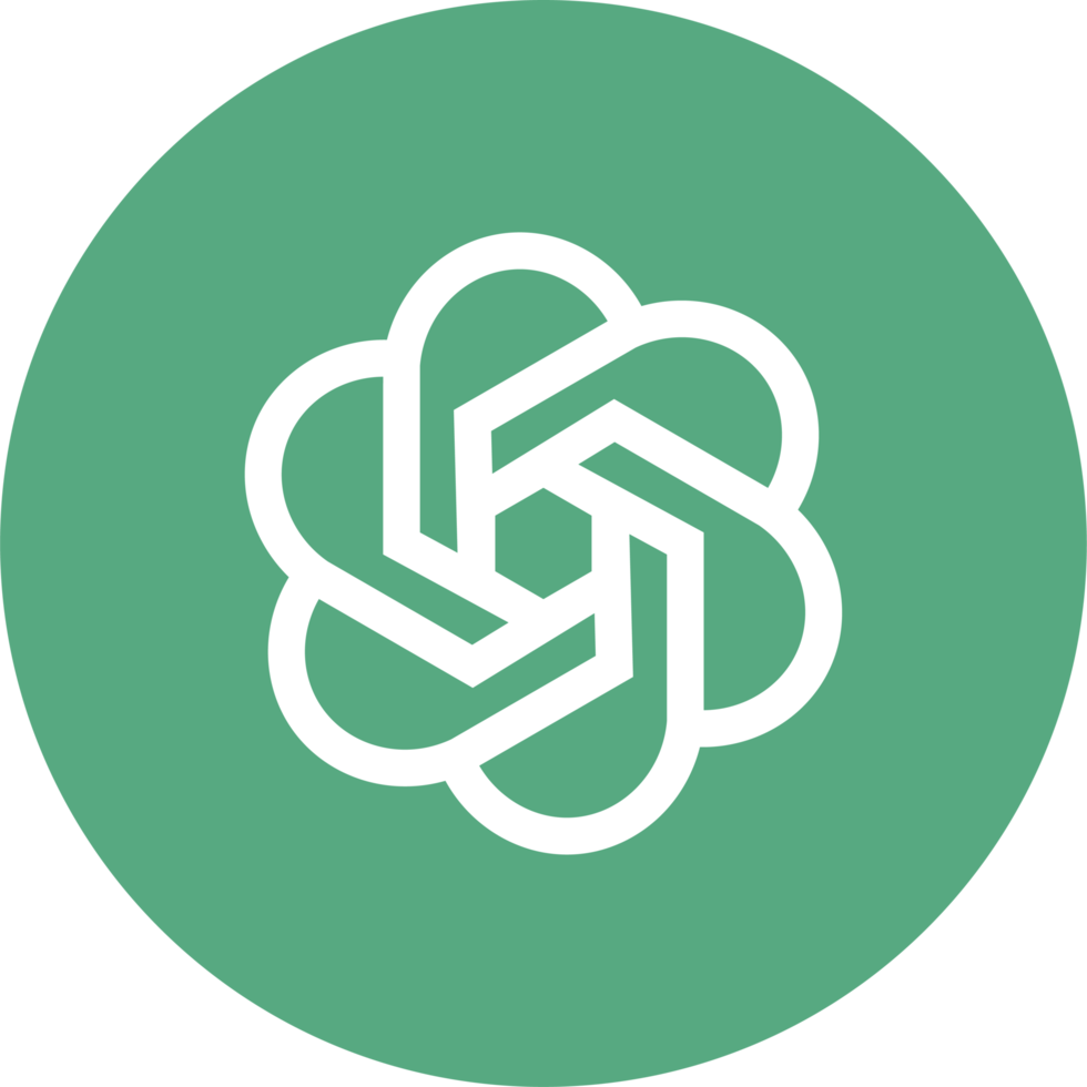 OpenAI ChatGPT Logo Icon 22227367 PNG