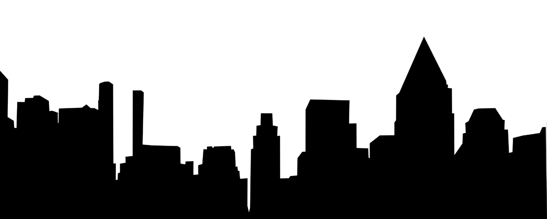 City, background illustration. Black png