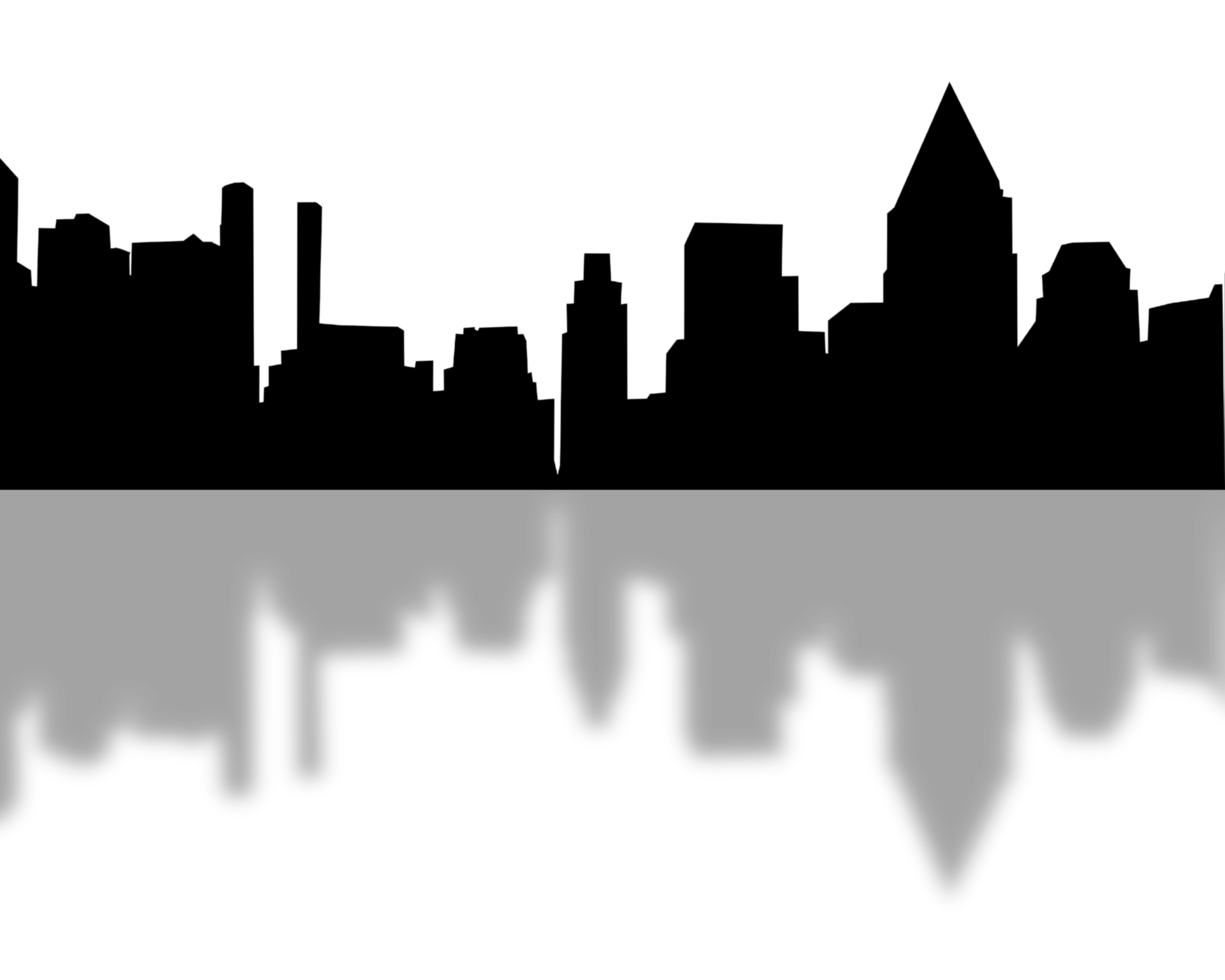 Stadt, Hintergrund Illustration. schwarz png