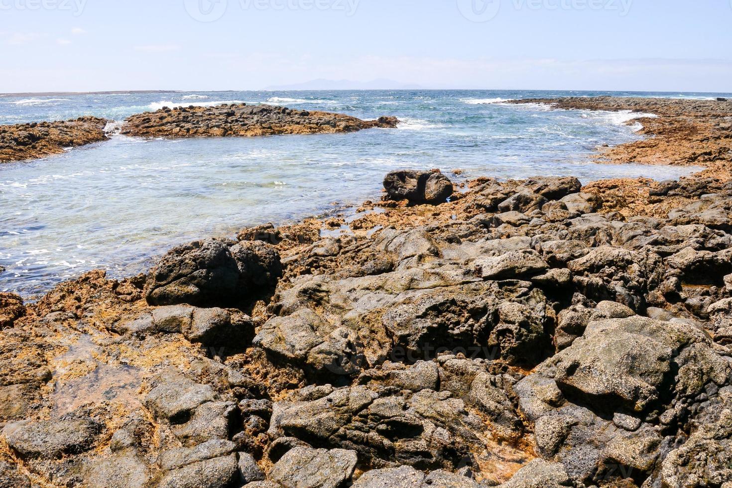 Scenic coastal view photo