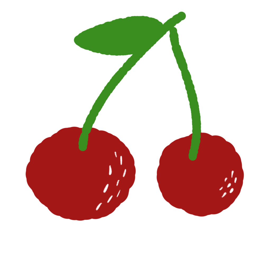 two lovely cherry png