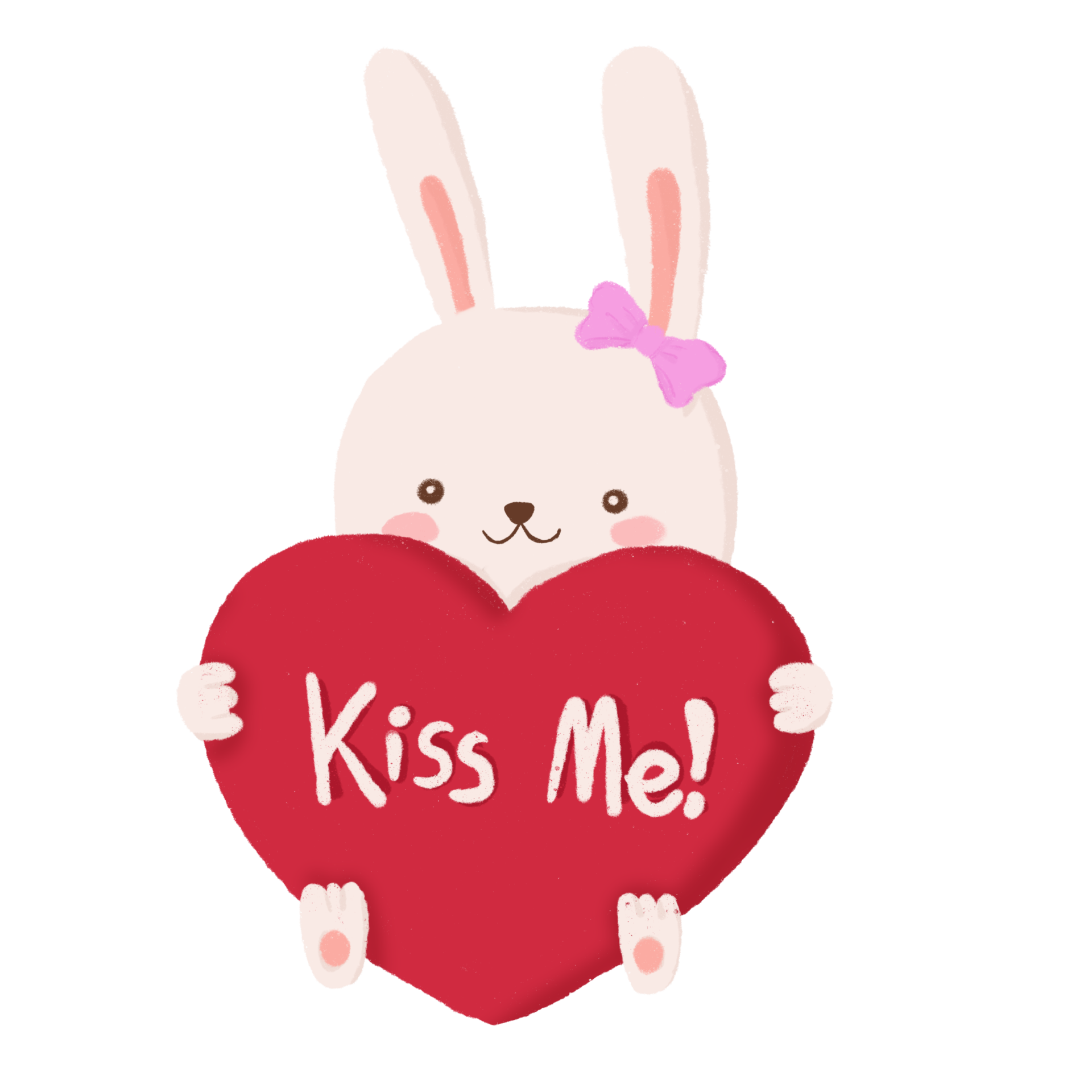valentine cute bunny 22227584 PNG