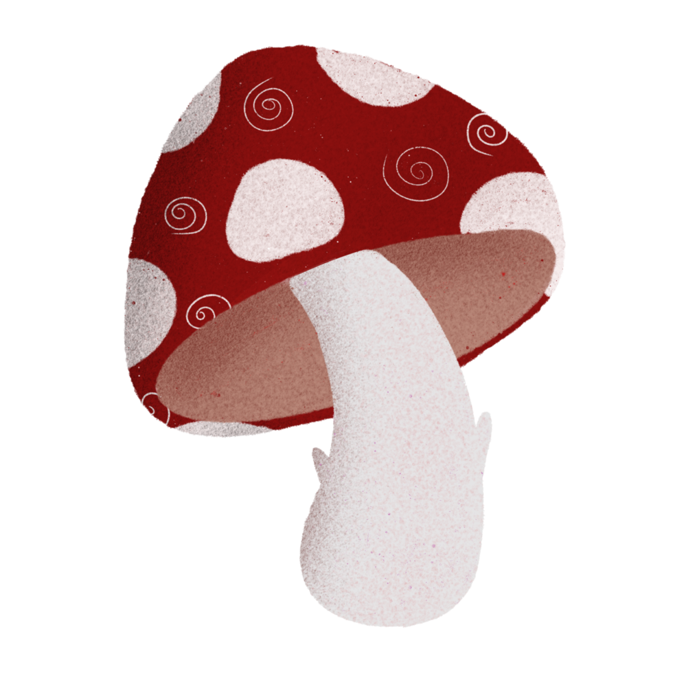 rouge champignon png
