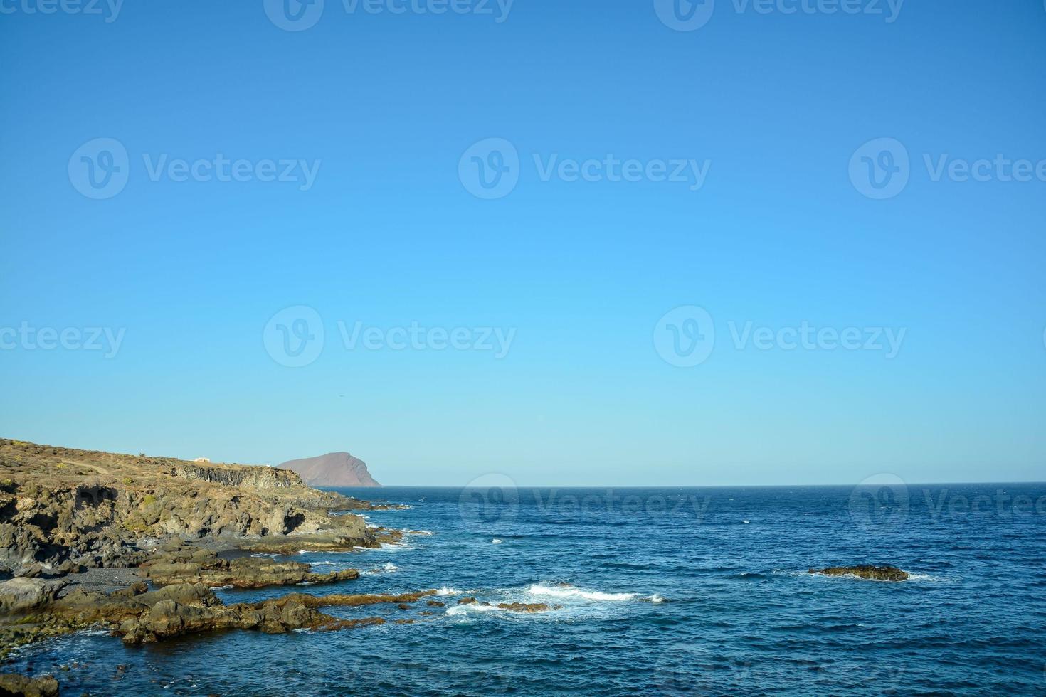 Scenic coastal view photo