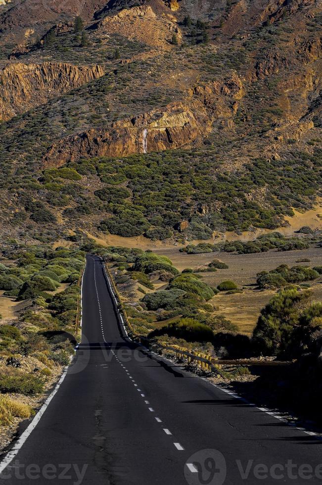 Road in the countryside photo