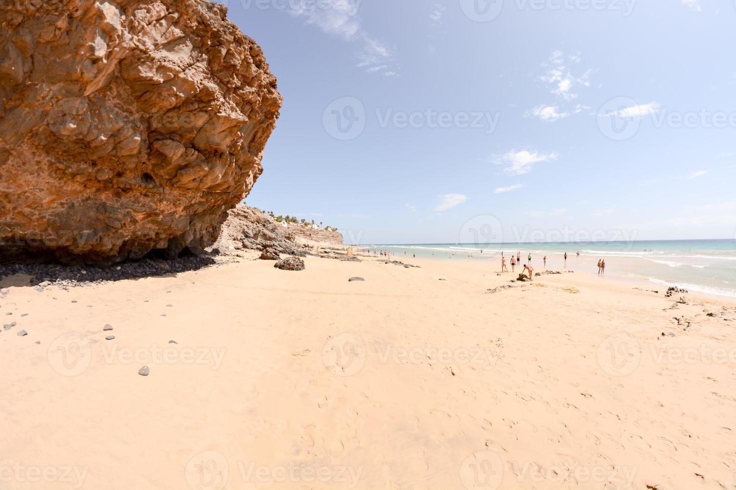 Scenic coastal view photo