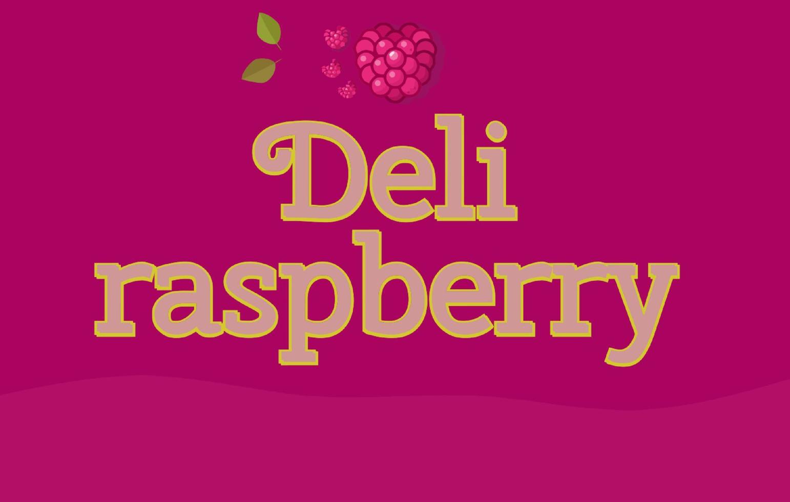 Raspberry brand logo pack vector illustration