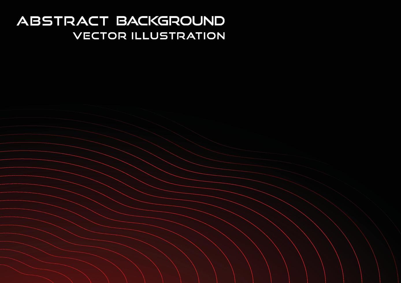 Abstract red line background vector illustration.