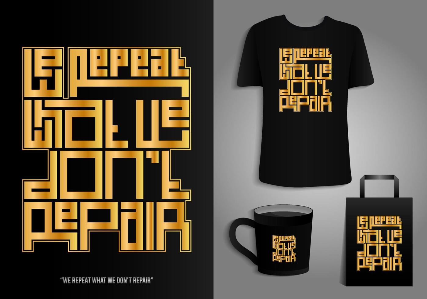 Quotes for Happy Repeat day. Typography t-shirt mug, tote bag, merchandise print design. Vector vintage illustration.
