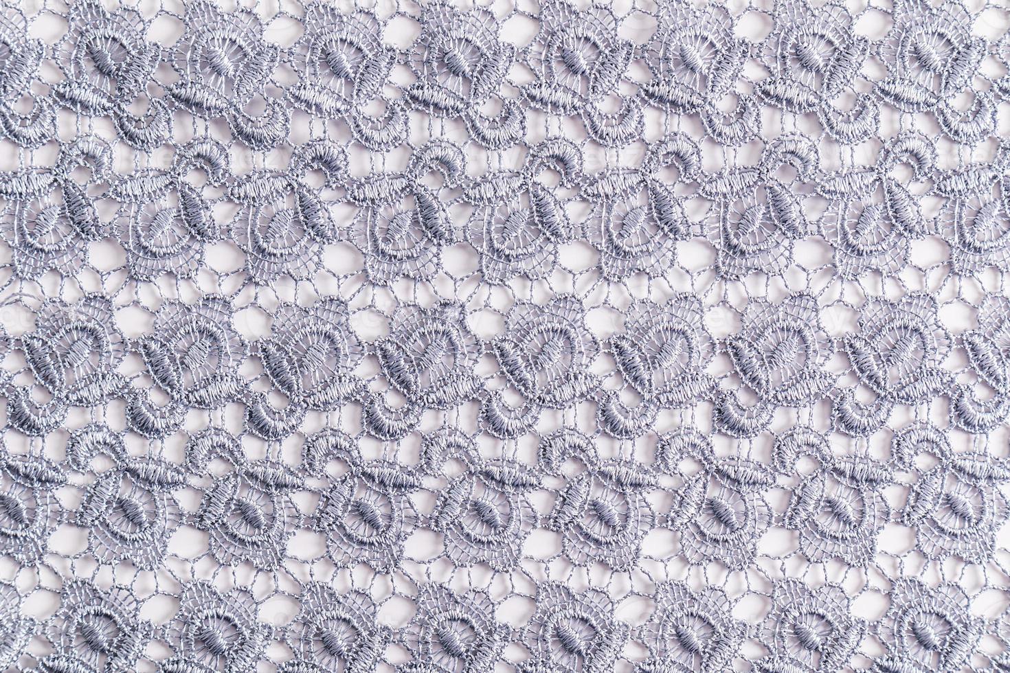 Luxurious design of gray lace background. Retro style. lace floral pattern. photo