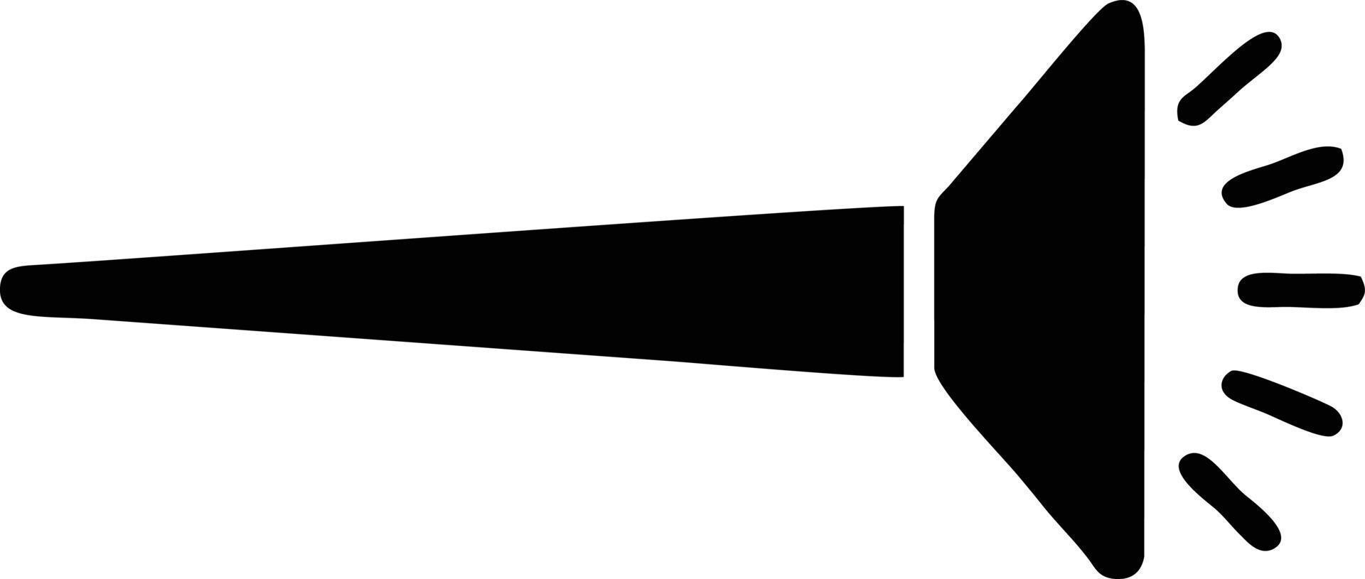 trumpet instrument icon symbol design vector image. Illustration of musical trumpet horn vector design image. EPS 10