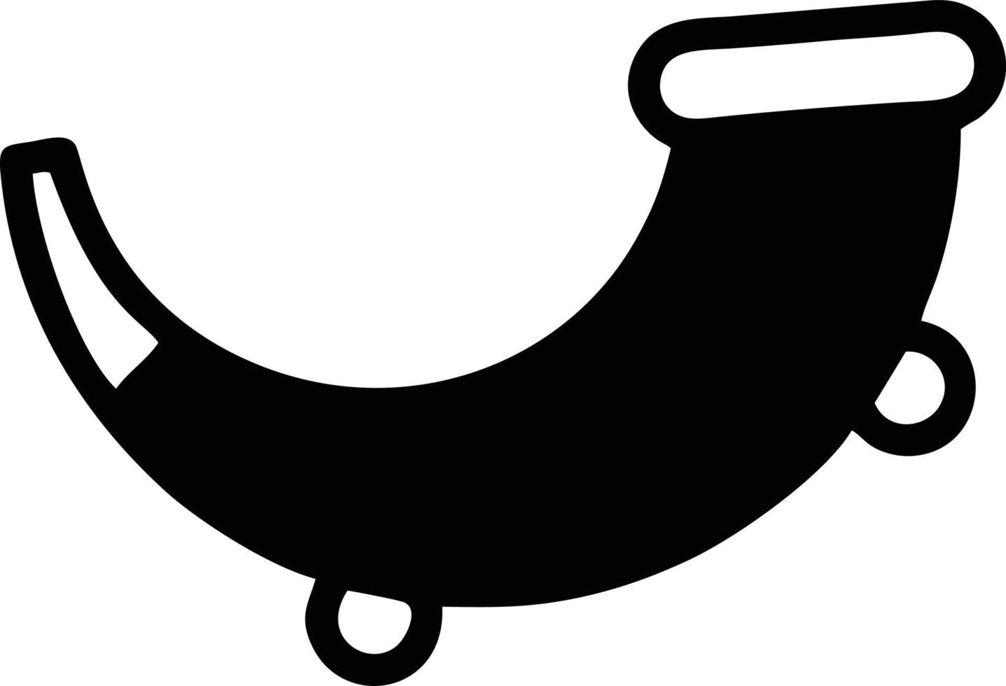 trumpet instrument icon symbol design vector image. Illustration of musical trumpet horn vector design image. EPS 10