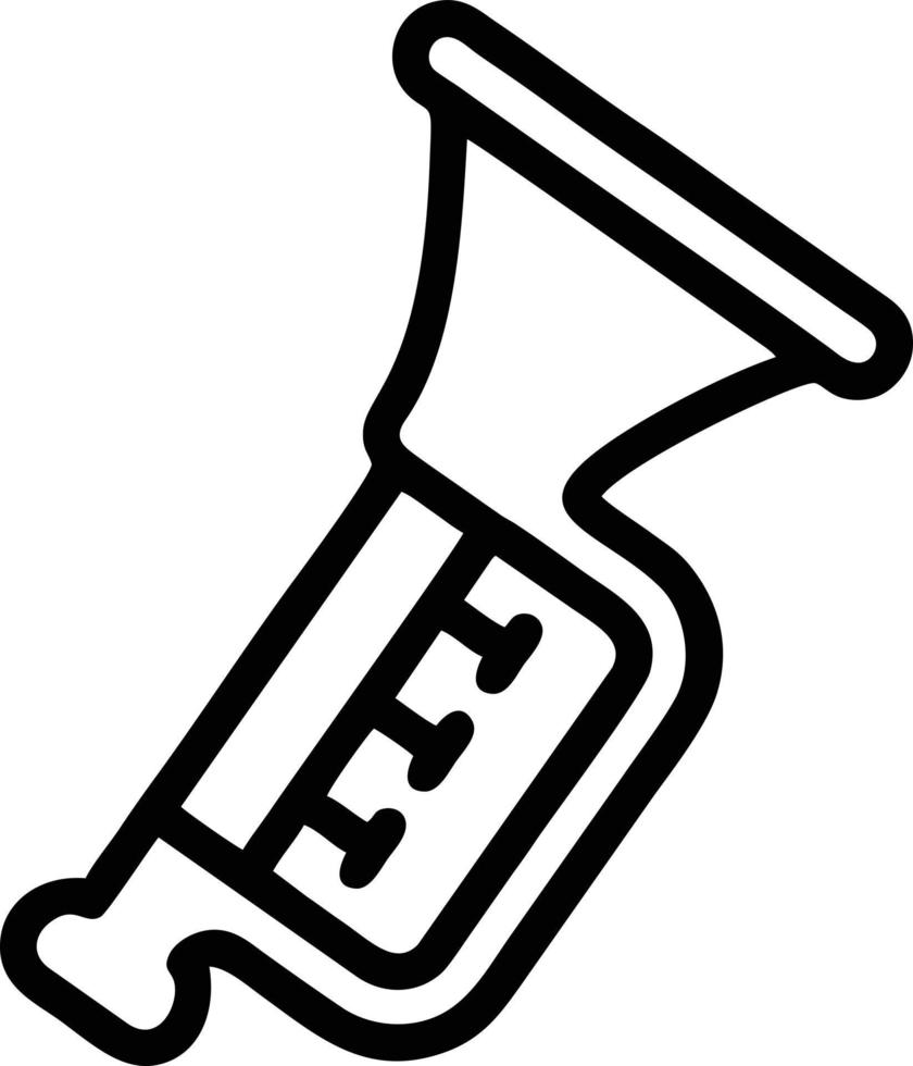 trumpet instrument icon symbol design vector image. Illustration of musical trumpet horn vector design image. EPS 10