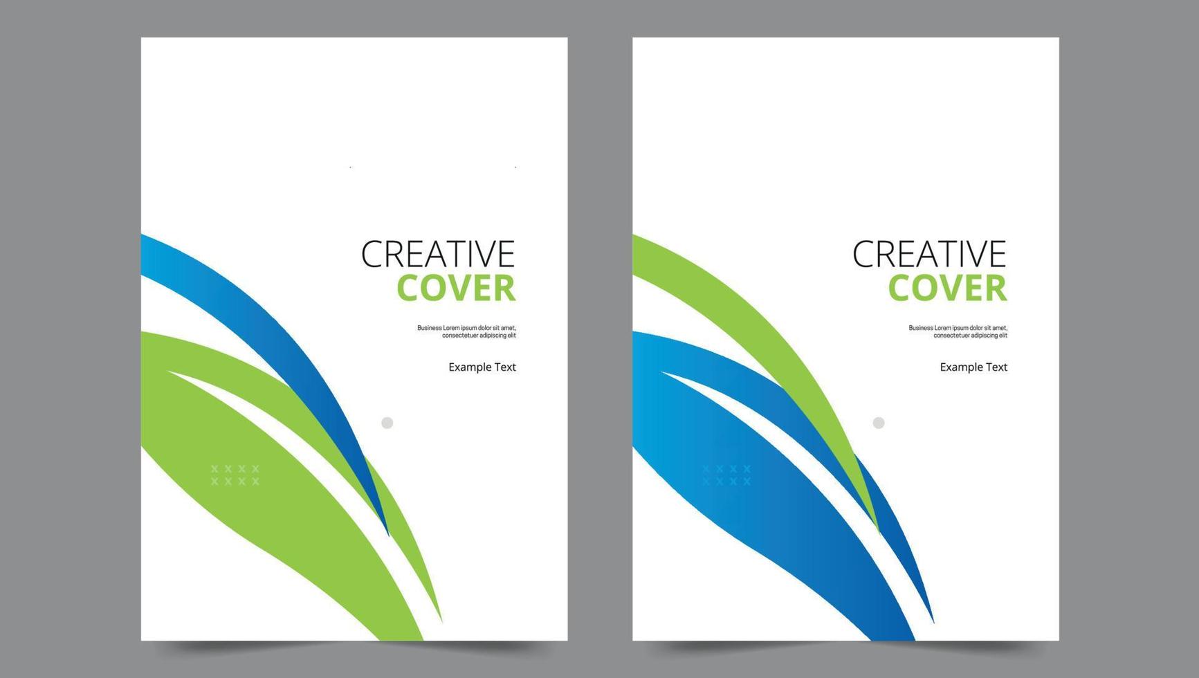 Cover template flyer design vector background