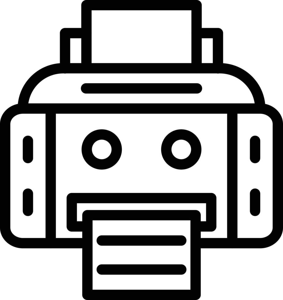 Vector Design Printer Icon Style