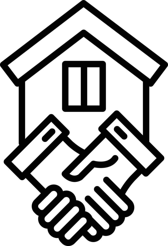 Vector Design House Deal Icon Style