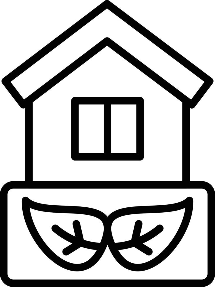 Vector Design Eco House Icon Style