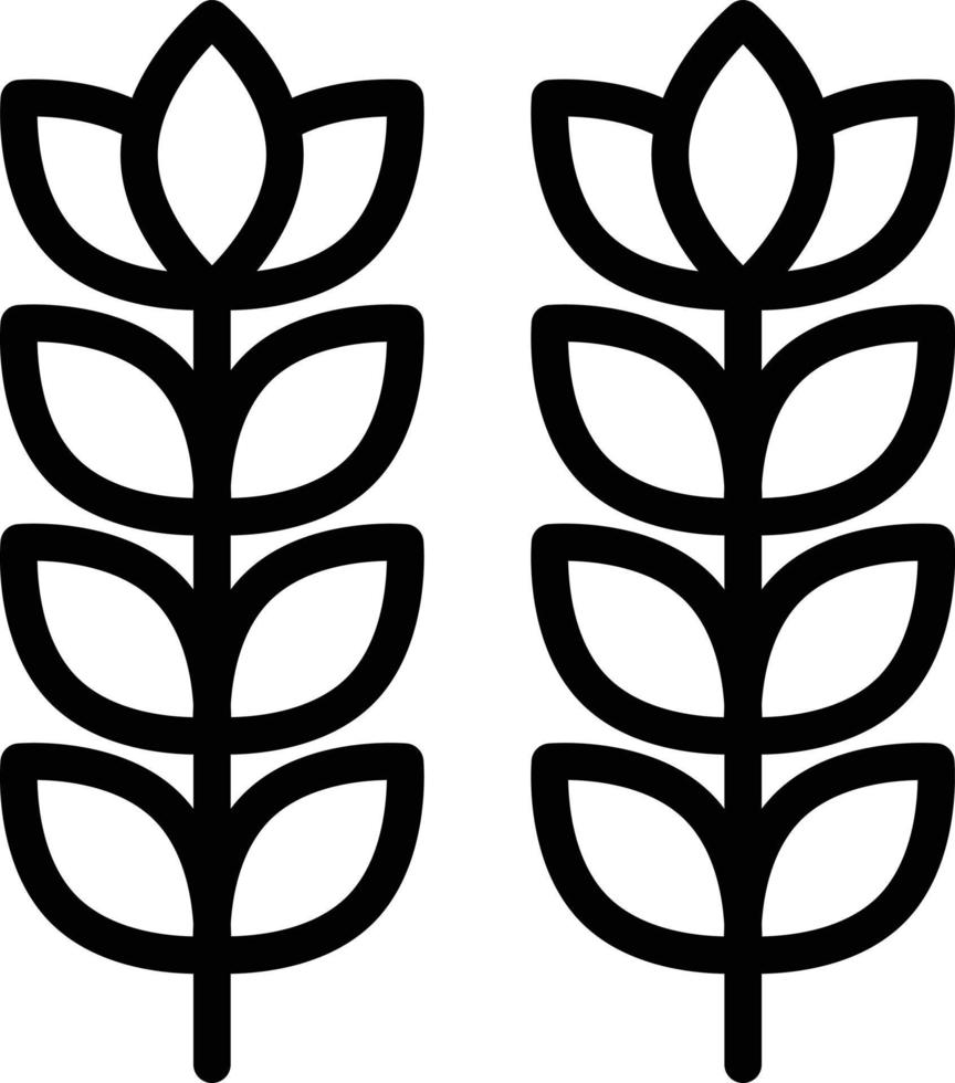 Vector Design Wheat Icon Style
