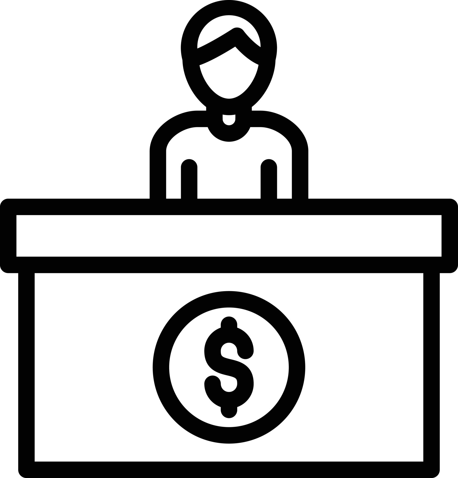 Vector Design Cash Counter Icon Style 22230538 Vector Art at Vecteezy