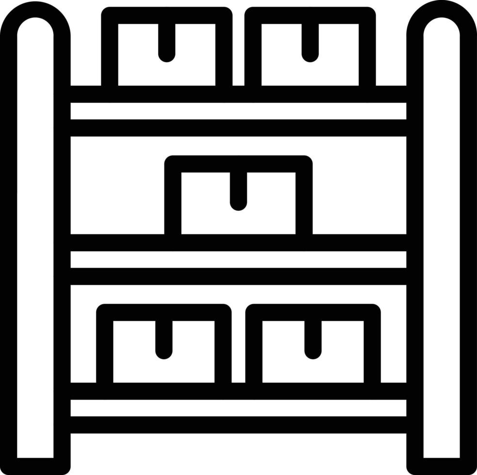 Vector Design Rack Icon Style
