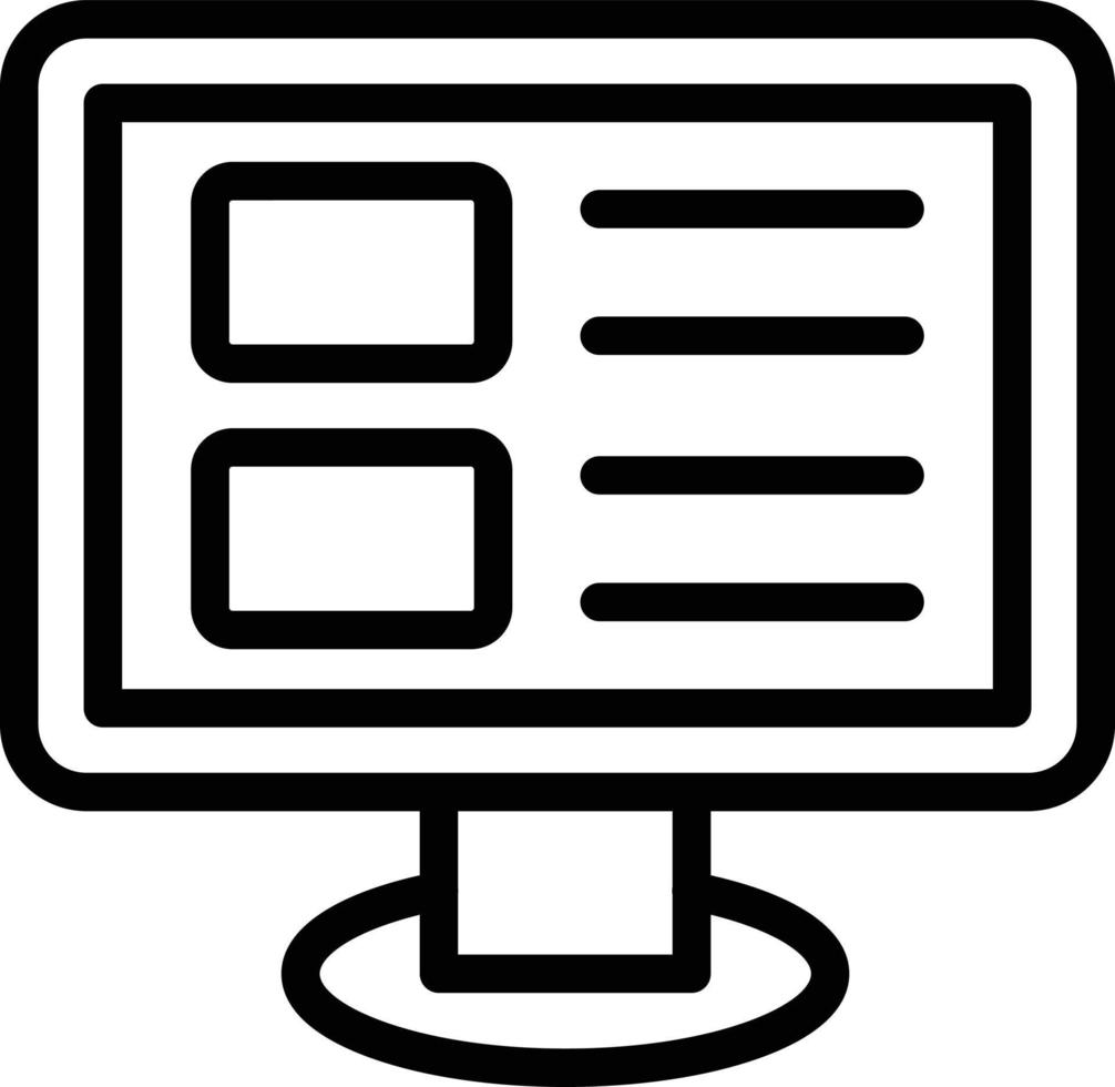 Vector Design Blog Icon Style